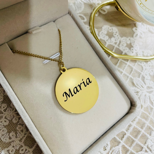 Name necklace by The Solace Ph