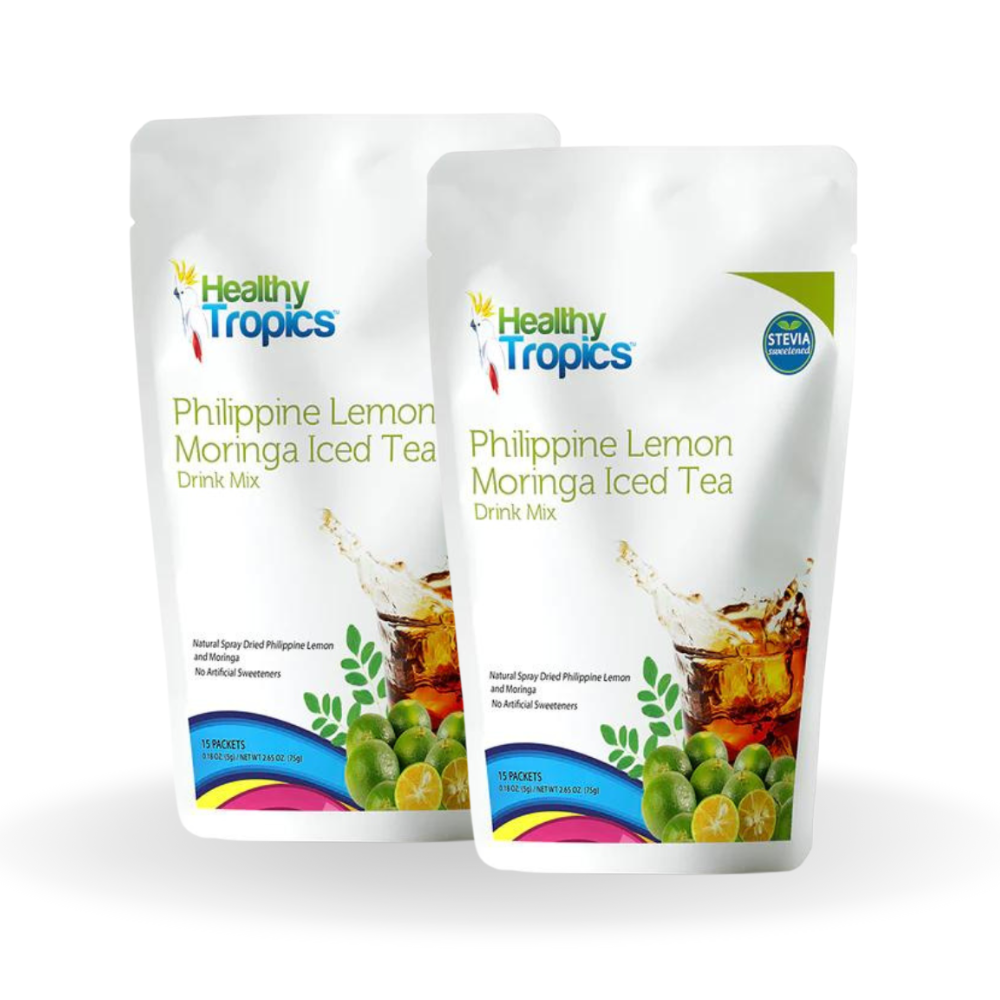 Lemon Moringa Iced Tea Drink Mix (5 grams) by 2's